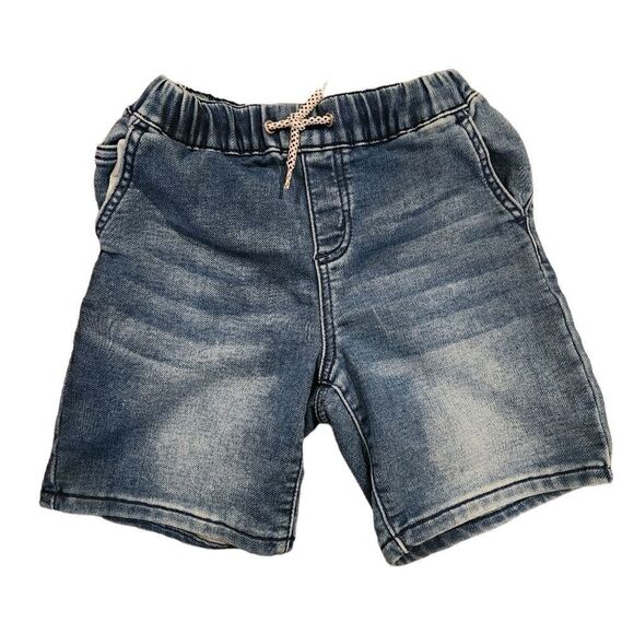 Kidpik Boys Denim Jean Shorts elastic waist Size XS 5/6 Y - Picture 1 of 4